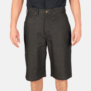 Carpenter Shorts - Black Denim