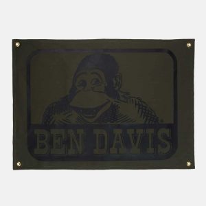 Canvas Banner - Olive Duck