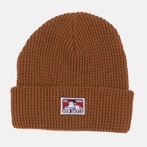 Waffle Knit Beanie - Coyote Brown