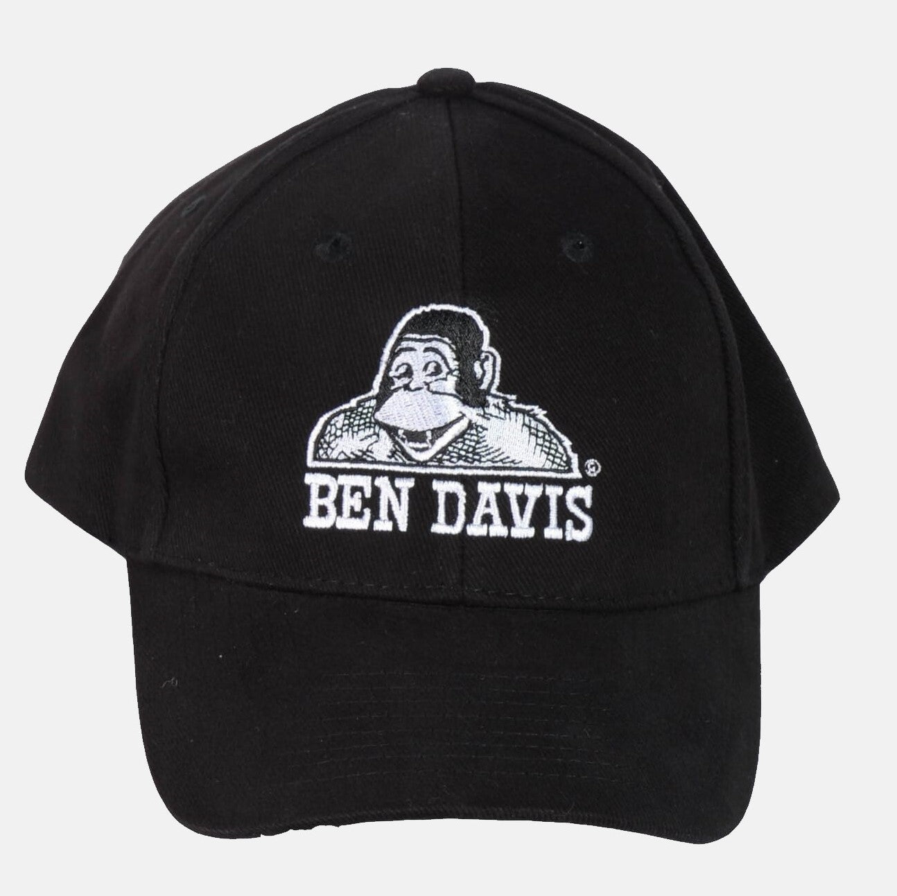 Embroidered Baseball Cap - White